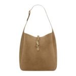 SAINT LAURENT LE 5 À 7 SUPPLE LARGE IN SUEDE