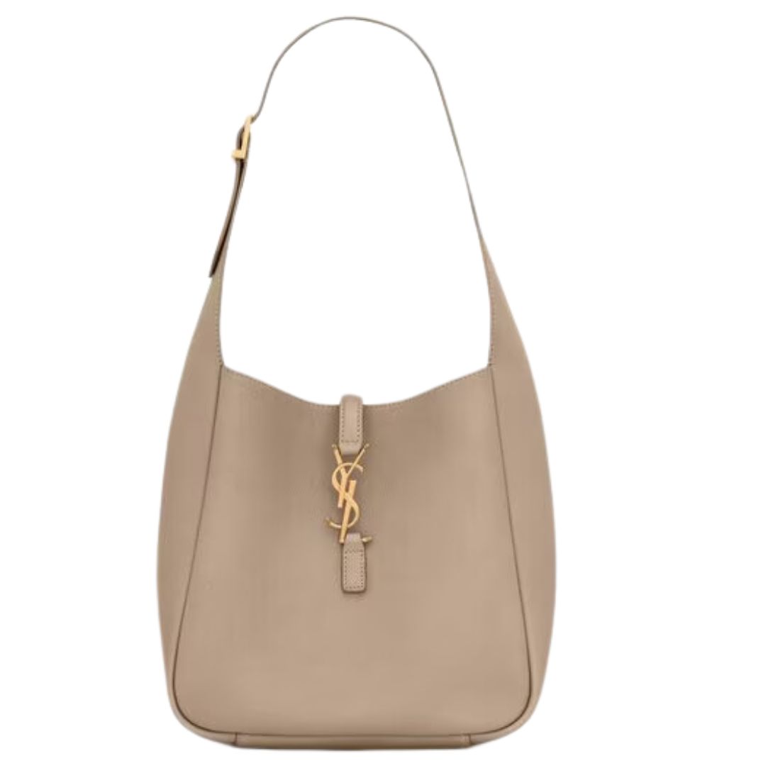 5 SAINT LAURENT LE 5 À 7 SUPPLE SMALL IN GRAINED LEATHER