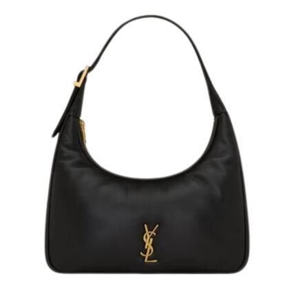 SAINT LAURENT CALYPSO MINI HOBO IN PLUNGED LAMBSKIN