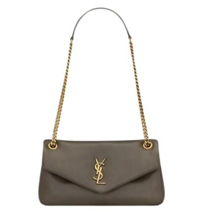 SAINT LAURENT CALYPSO SMALL IN PLUNGED LAMBSKIN