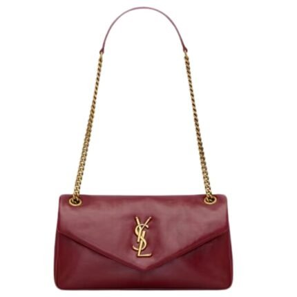 SAINT LAURENT CALYPSO SMALL IN SHINY LEATHER