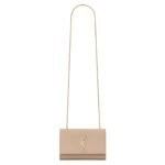 SAINT LAURENT KATE SMALL IN GRAIN DE POUDRE EMBOSSED LEATHER