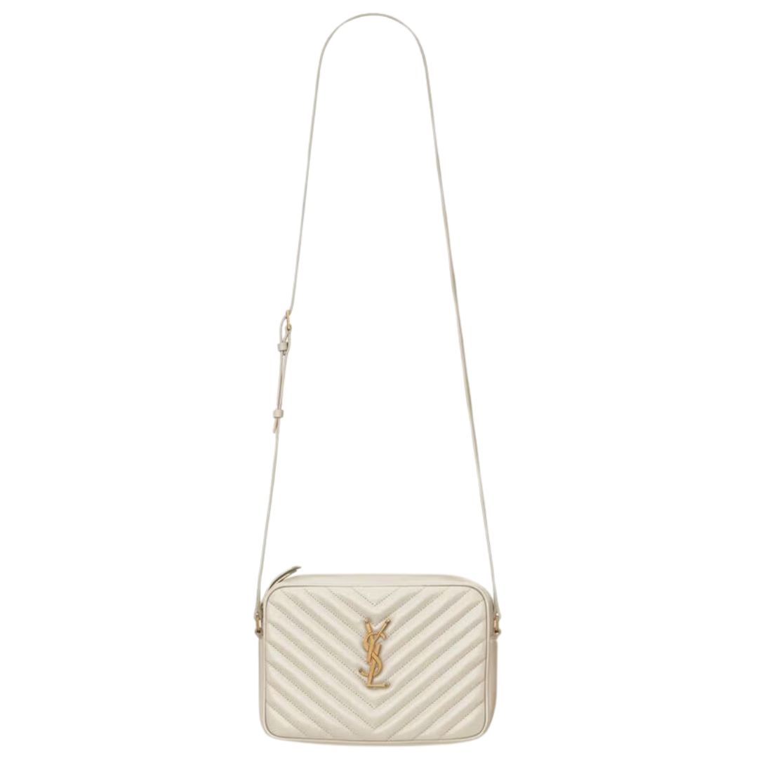 5 SAINT LAURENT LOU CAMERA BAG IN QUILTED LEATHER
