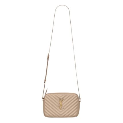 SAINT LAURENT LOU CAMERA BAG IN QUILTED LEATHER