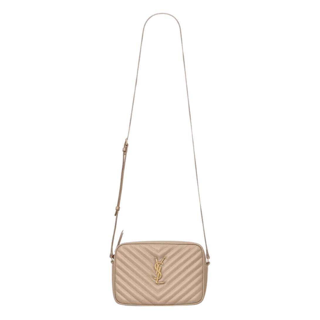 5 SAINT LAURENT LOU CAMERA BAG IN QUILTED LEATHER