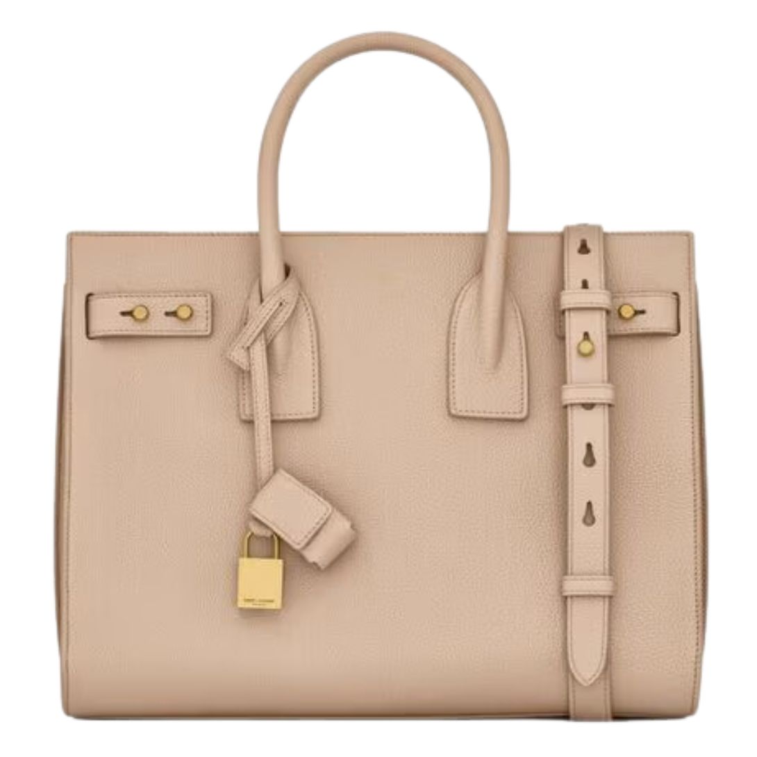5 SAINT LAURENT SAC DE JOUR IN SUPPLE GRAINED LEATHER SMALL