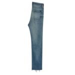 SAINT LAURENT STRAIGHT JEANS IN BLUE DENIM