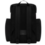 SAINT LAURENT CITY MULTI POCKET BACKPACK IN ECONYL SMOOTH LEATHER AND NYLON