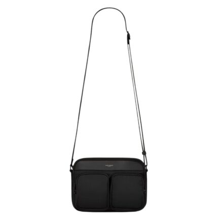 SAINT LAURENT CITY NEW CAMERA BAG IN ECONYL REGENERATED NYLON