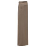 SAINT LAURENT WIDE-LEG PANTS IN WOOL