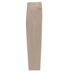 SAINT LAURENT HIGH-WAISTED PANTS IN CASHMERE