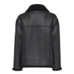 FENDI BLACK NYLON WINDBREAKER JACKET