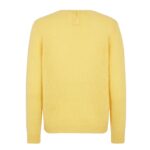 FENDI YELLOW MOHAIR SWEATER