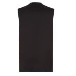 FENDI T-SHIRT BLACK COTTON VEST