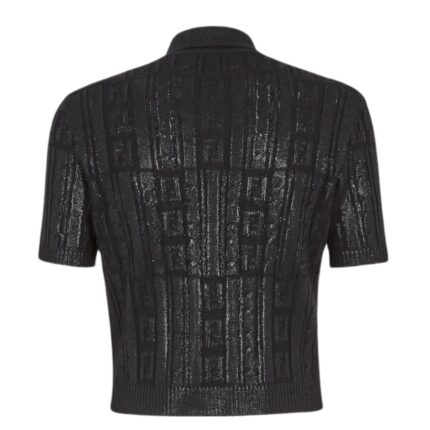 FENDI WOOL POLO SHIRT