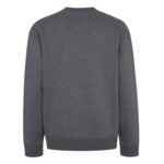 FENDI DARK GRAY COTTON SWEATSHIRT