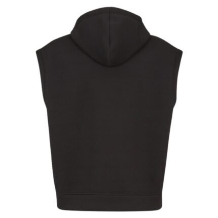 FENDI BLACK COTTON SWEATSHIRT