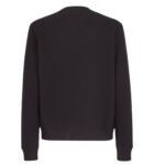 FENDI BLACK JERSEY SWEATSHIRT