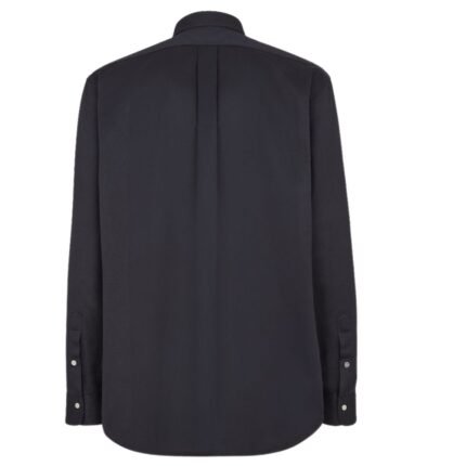 FENDI JEANS BLACK DENIM SHIRT