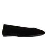 SAINT LAURENT GIO BALLET FLATS IN VELVET