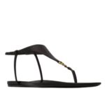 SAINT LAURENT CASSANDRA SANDALS IN SMOOTH LEATHER