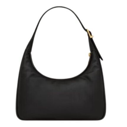 SAINT LAURENT CALYPSO MINI HOBO IN PLUNGED LAMBSKIN
