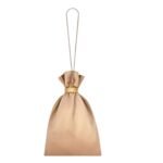 SAINT LAURENT EVENING POUCH IN SATIN