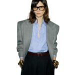 SAINT LAURENT CASSANDRE SHIRT IN STRIPED COTTON POPLIN