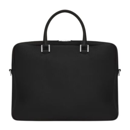 SAINT LAURENT SAC DE JOUR BRIEFCASE IN GRAINED LEATHER