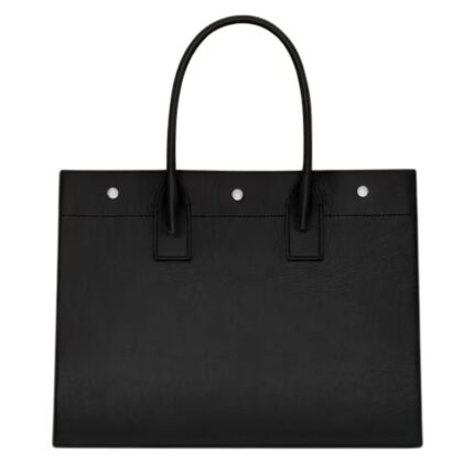 SAINT LAURENT RIVE GAUCHE SMALL TOTE BAG IN SMOOTH LEATHER