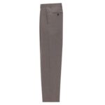 SAINT LAURENT HIGH WAISTED PANTS IN WOOL CHINÉ