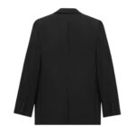 SAINT LAURENT JACKET IN WOOL CHINÉ