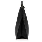 TOM FORD GRAIN LEATHER ALIX LARGE HOBO BLACK