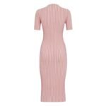 FENDI PALE PINK COTTON DRESS