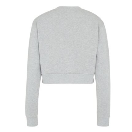 FENDI GRAY JERSEY SWEATSHIRT