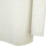 FENDI DARK PURSPLE FF SILK DRES