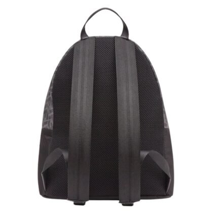 FENDI DIAGONAL BLACK NYLON BACKPACK