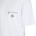 FENDI COTTON T-SHIRT