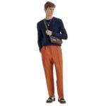 FENDI SWEATER FF COTTON AND LINEN JUMPER