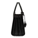 SAINT LAURENT SAC DE JOUR IN CROCODILE EMBOSSED LEATHER NANO