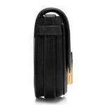 TOM FORD SMOOTH LEATHER WALLIS MINI BAG BLACK
