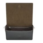 FENDI COMPACT CANVAS BAG WITH MULTICOLOR FF EMBROIDERY