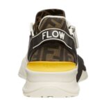 FENDI FLOW SNEAKERS LEATHER LOW-TOPS