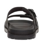 FENDI FEEL FF JACQUARD FABRIC SANDALS