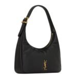 SAINT LAURENT CALYPSO MINI HOBO IN PLUNGED LAMBSKIN