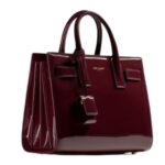 SAINT LAURENT SAC DE JOUR NANO IN PATENT LEATHER