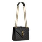 SAINT LAURENT MEDIUM ENVELOPE IN MATELASSÉ LAMBSKIN