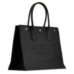 SAINT LAURENT RIVE GAUCHE SMALL TOTE BAG IN SMOOTH LEATHER