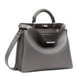 FENDI PEEKABOO SOFT MEDIUM LEATHER BAG