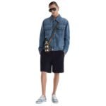 FENDI BERMUDAS WHITE FF TERRY SHORTS
